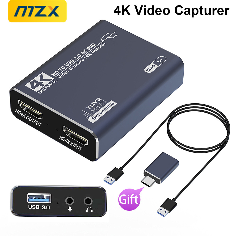 Capture Card 4K Hdmi - MZX 4K Scheda di acquisizione video