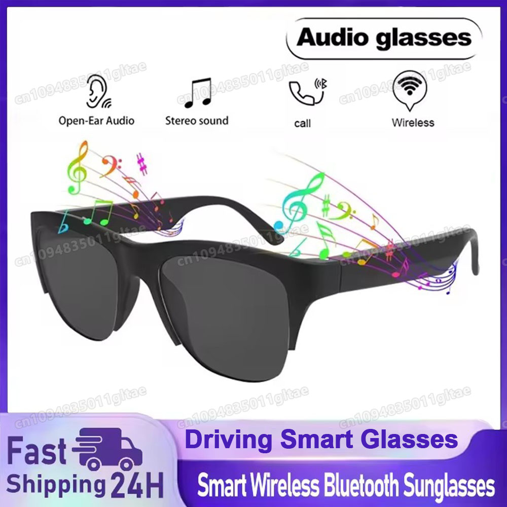 Esports Gamers - Occhiali da Sole Smart Bluetooth V5.3