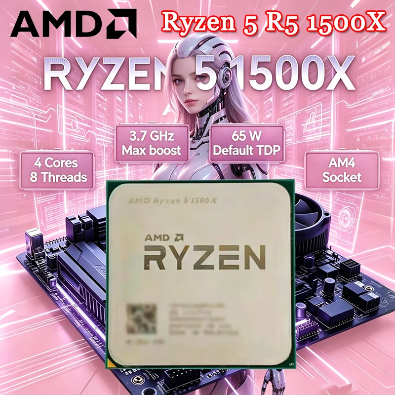 Amd Cpu Ryzen 5 - Processore Desktop AMD Ryzen 5 1500X,