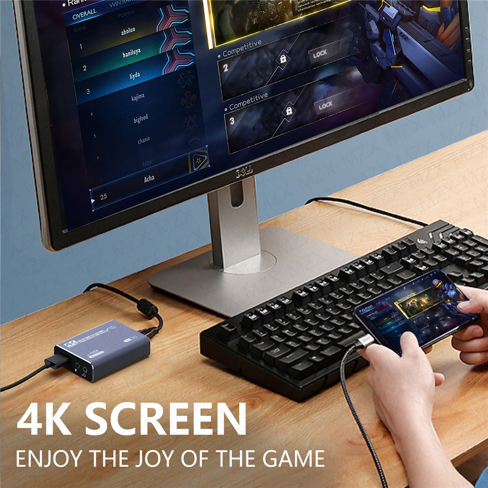 MZX 4K Scheda di acquisizione  - Capture Card 4K Hdmi recensione e prezzo