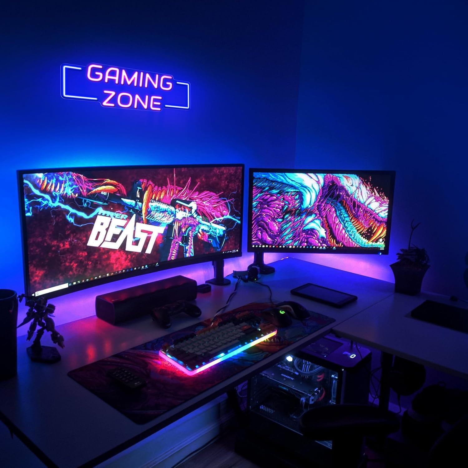 Insegna al Neon Gaming Zone, L - Esports Gaming Room recensione e prezzo