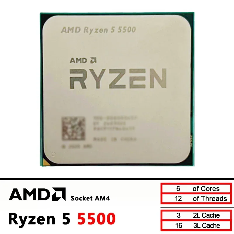 AMD Ryzen 5 5500 economico, ov - Amd Cpu Ryzen 5 recensione e prezzo