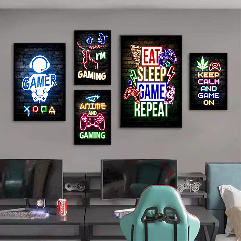 1 pz Quadro su tela senza corn - Esports Gaming Room recensione e prezzo