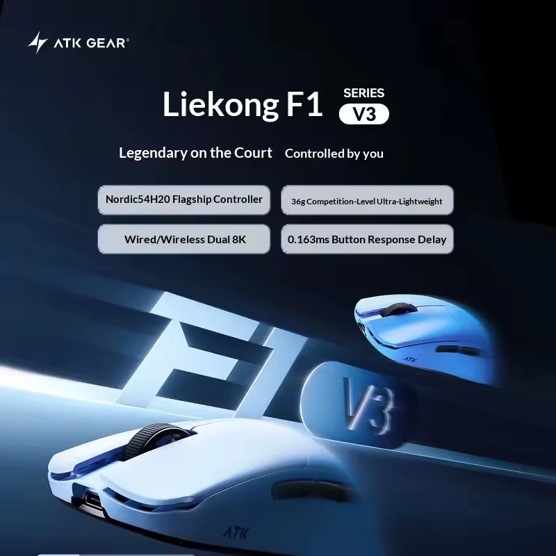 Mouse Wireless Tri-Mode ATK F1 - Esports Gamers recensione e prezzo